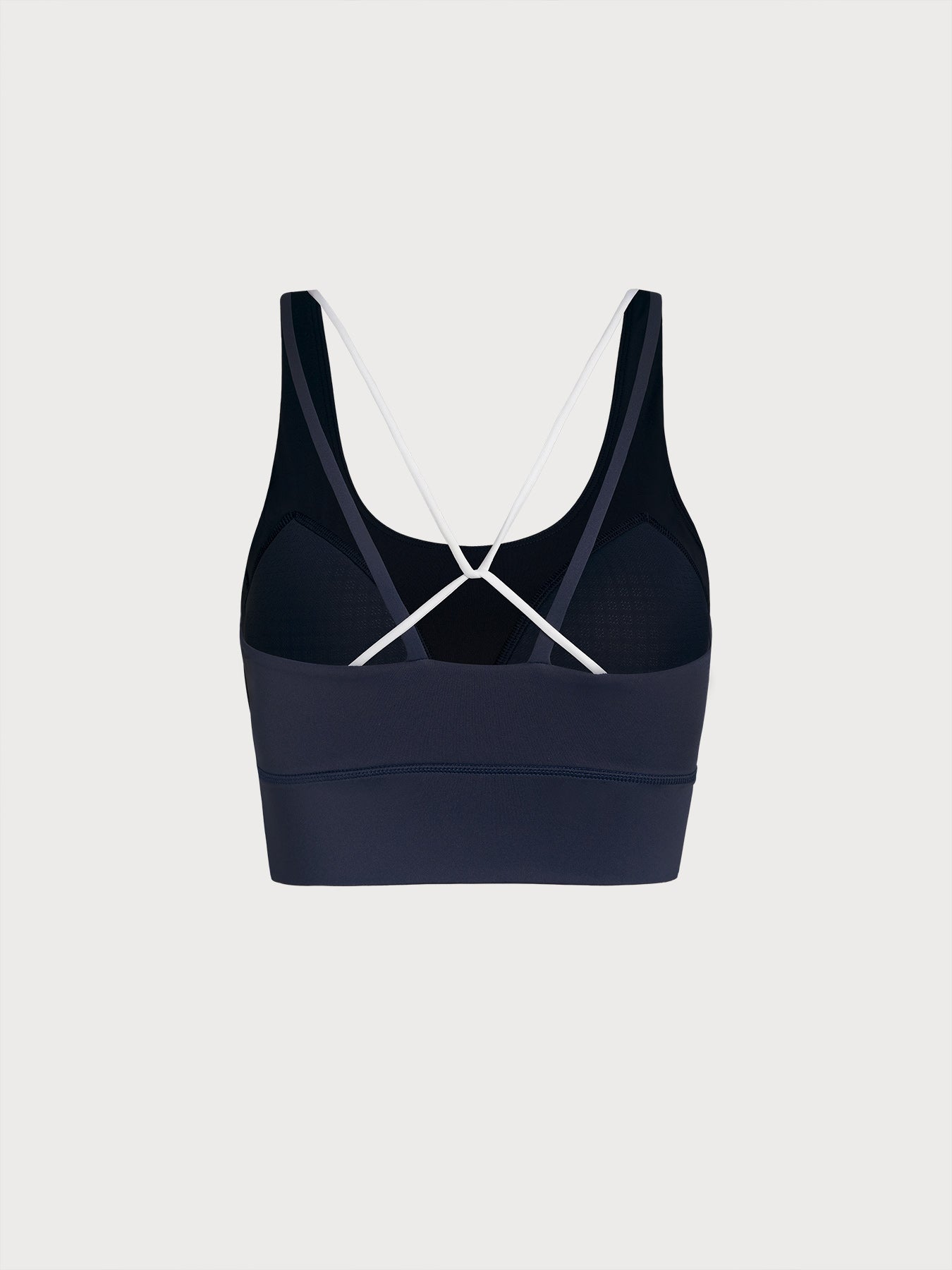 Women's Knitted Nylon Sports Bra Sustainable Yoga Tops - BERLOOK