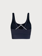 Women's Knitted Nylon Sports Bra Sustainable Yoga Tops - BERLOOK