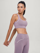 Women's Knitted Nylon Sports Bra Sustainable - BERLOOK