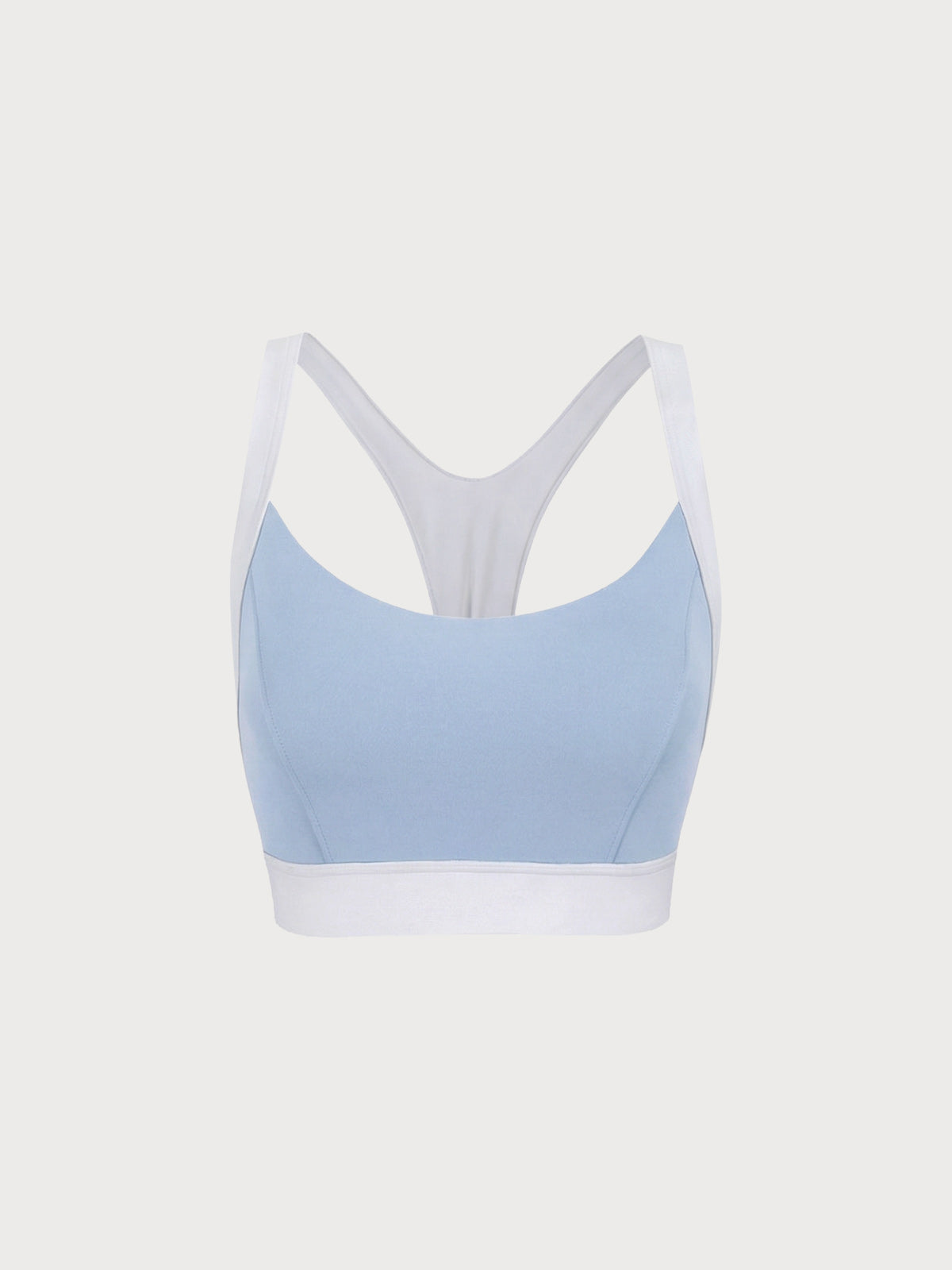 Women's Knitted Nylon Sports Bra Sustainable Yoga Tops - BERLOOK