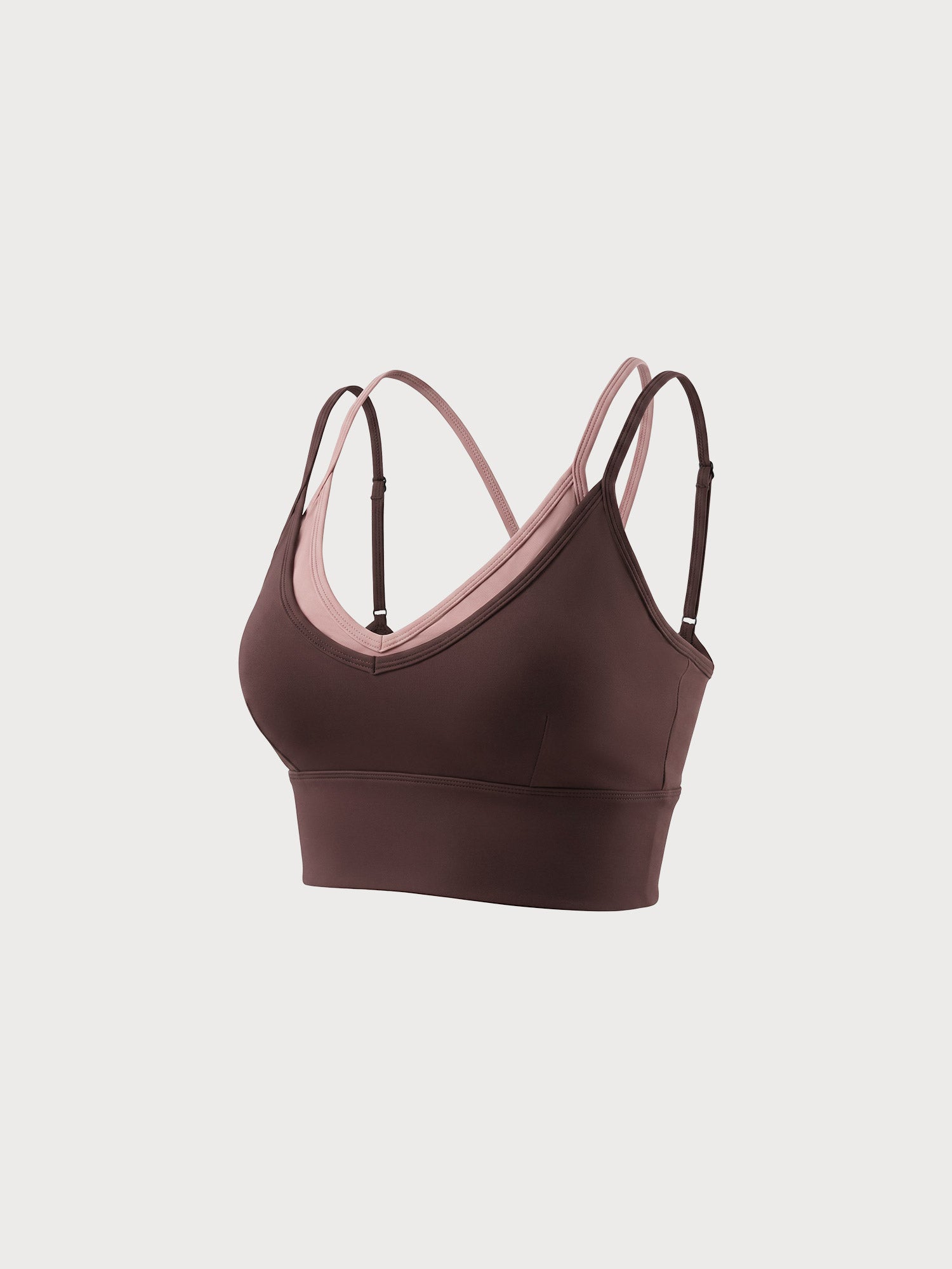 Women's Knitted Nylon Sports Bra Sustainable - BERLOOK