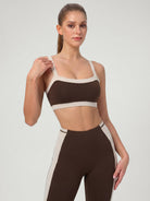 Women's Knitted Nylon Sports Bra Sustainable - BERLOOK
