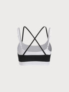 Women's Knitted Nylon Sports Bra Sustainable Yoga Tops - BERLOOK