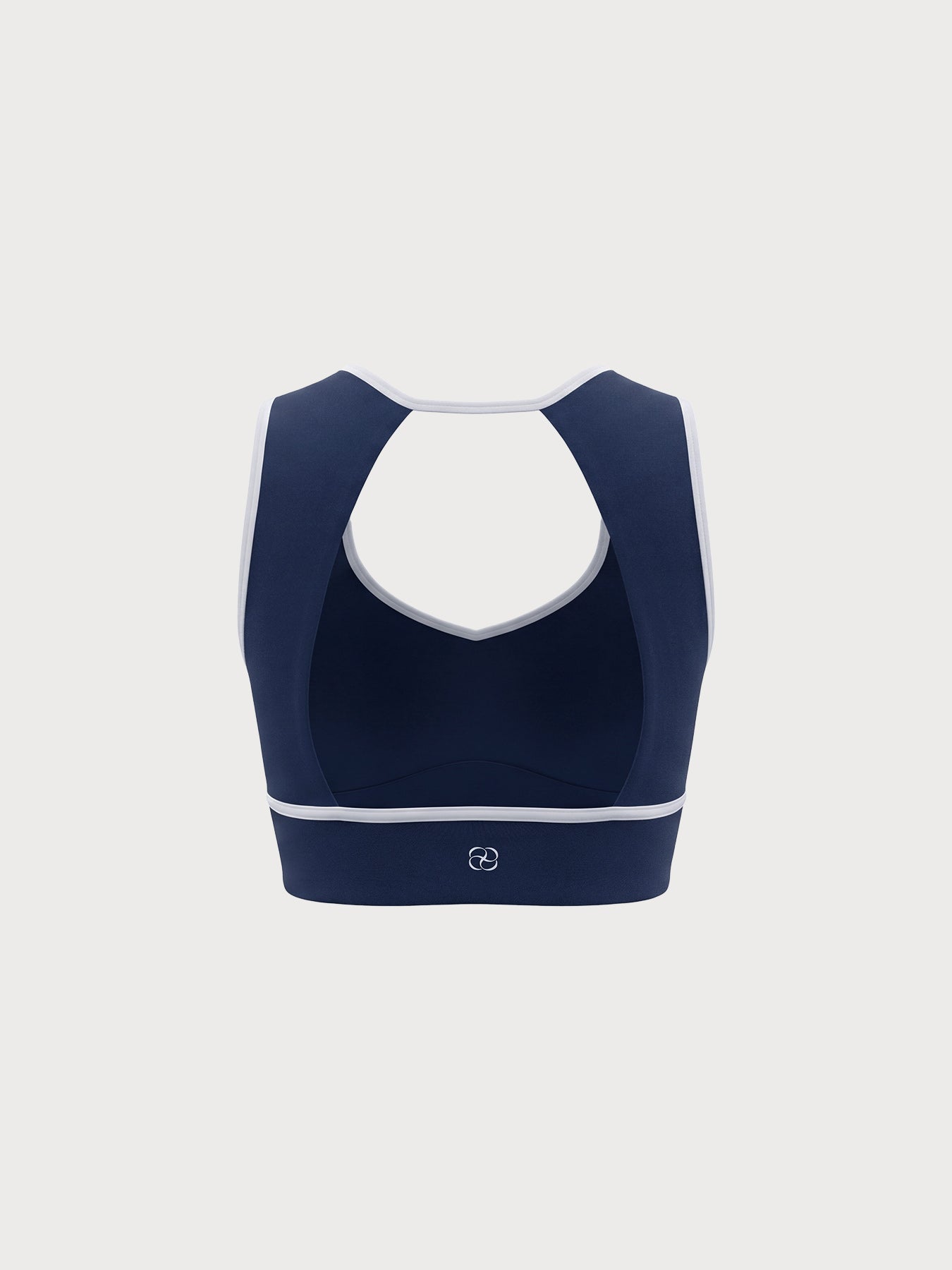 Women's Knitted Nylon Sports Bra Sustainable Yoga Tops - BERLOOK