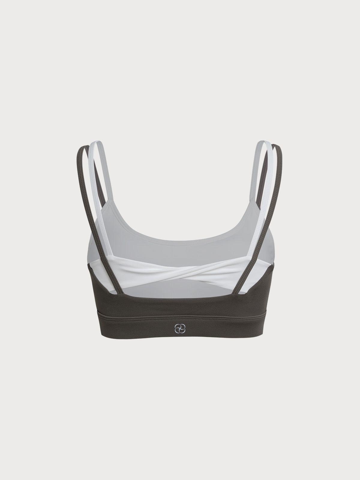 Women's Knitted Nylon Sports Bra Sustainable Yoga Tops - BERLOOK