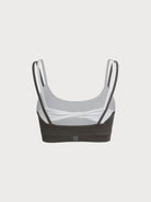 Women's Knitted Nylon Sports Bra Sustainable Yoga Tops - BERLOOK