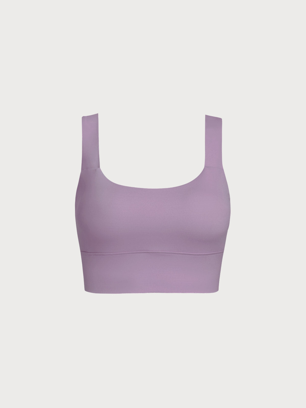 Women's Knitted Nylon Sports Bra Sustainable Yoga Tops - BERLOOK