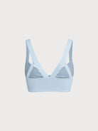 Women's Knitted Nylon Sports Bra Sustainable Yoga Tops - BERLOOK