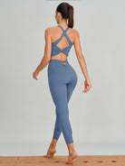Women's Knitted Nylon Sports Bra Sustainable Yoga Tops - BERLOOK
