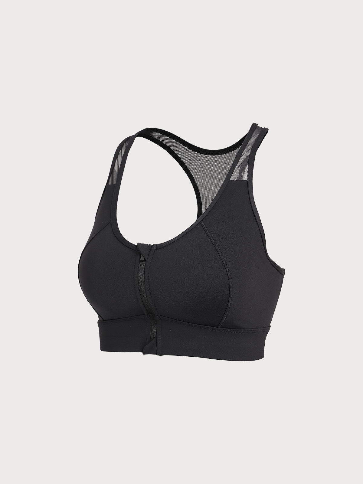 Women's Knitted Nylon Sports Bras Sustainable Yoga Tops - BERLOOK