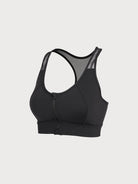 Women's Knitted Nylon Sports Bras Sustainable Yoga Tops - BERLOOK