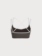 Women's Knitted Nylon Sports Bras Sustainable Yoga Tops - BERLOOK