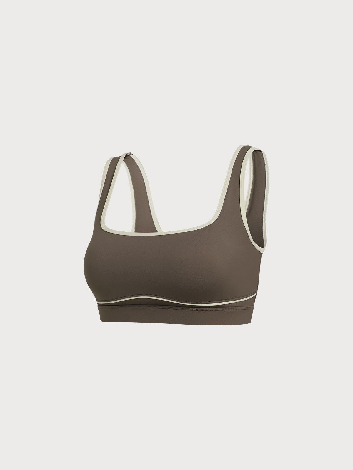 Women's Knitted Nylon Sports Bras Sustainable Yoga Tops - BERLOOK