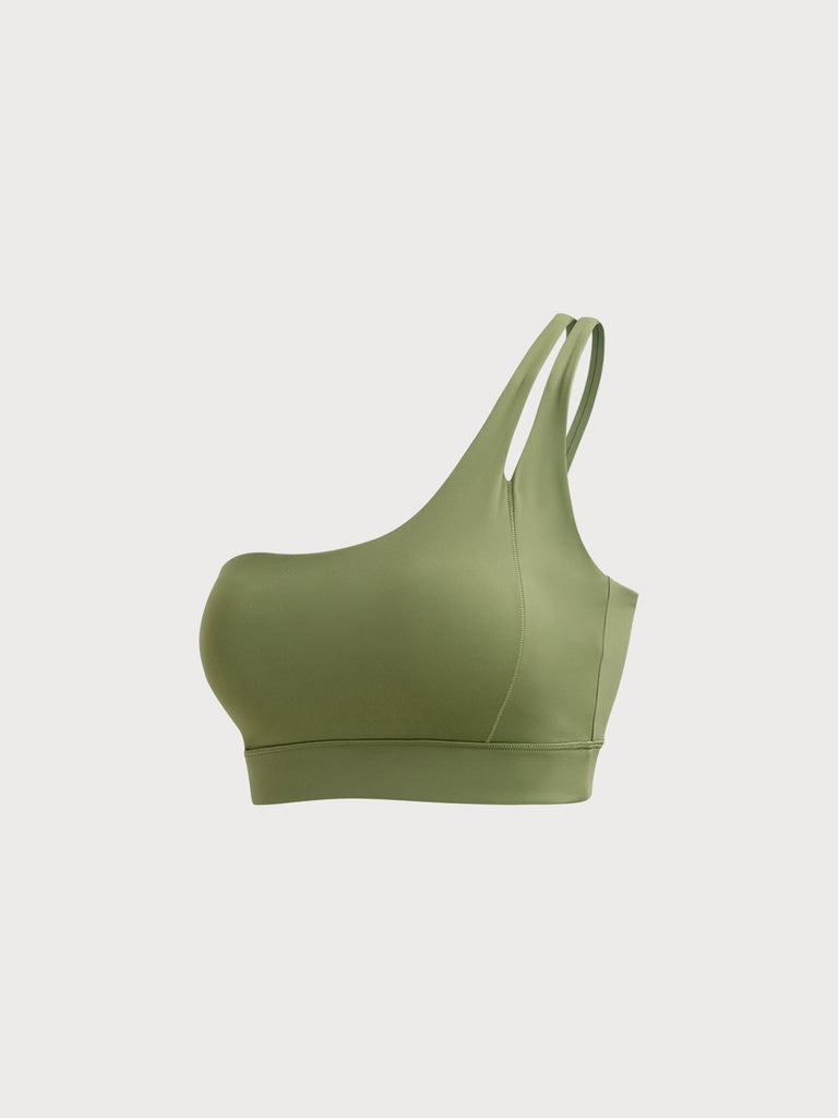 Women's Knitted Nylon Sports Bras Sustainable Yoga Tops - BERLOOK