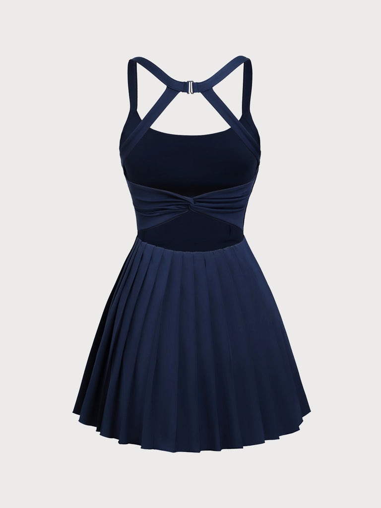 Women's Knitted Nylon Sports Dress Sustainable Yoga Dresses&Yoga Jumpsuit - BERLOOK