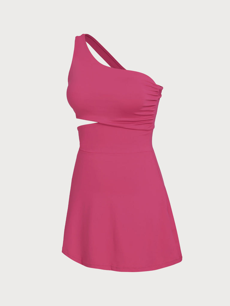 Women's Knitted Nylon Sports Dress Sustainable Yoga Dresses&Yoga Jumpsuit - BERLOOK