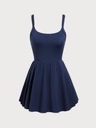 Women's Knitted Nylon Sports Dress Sustainable Yoga Dresses&Yoga Jumpsuit - BERLOOK