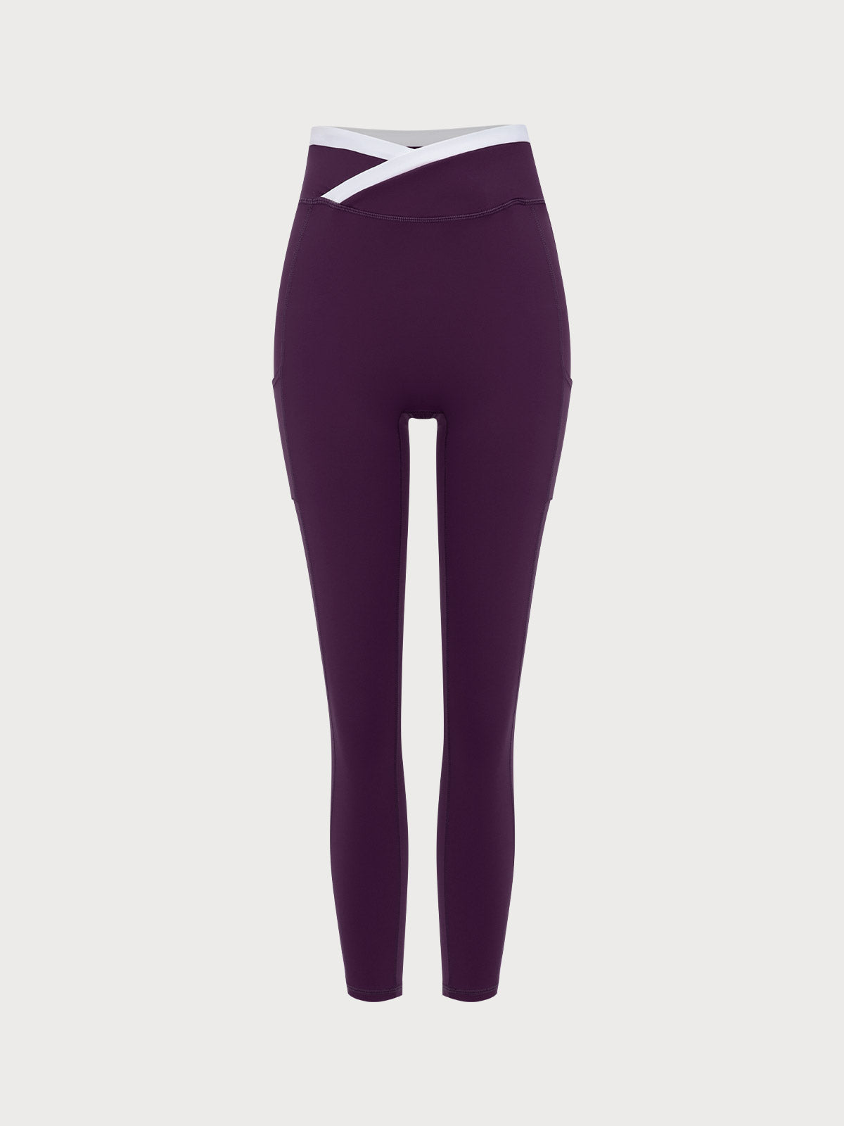 Women's Knitted Nylon Sports Leggings Sustainable Yoga Bottoms - BERLOOK