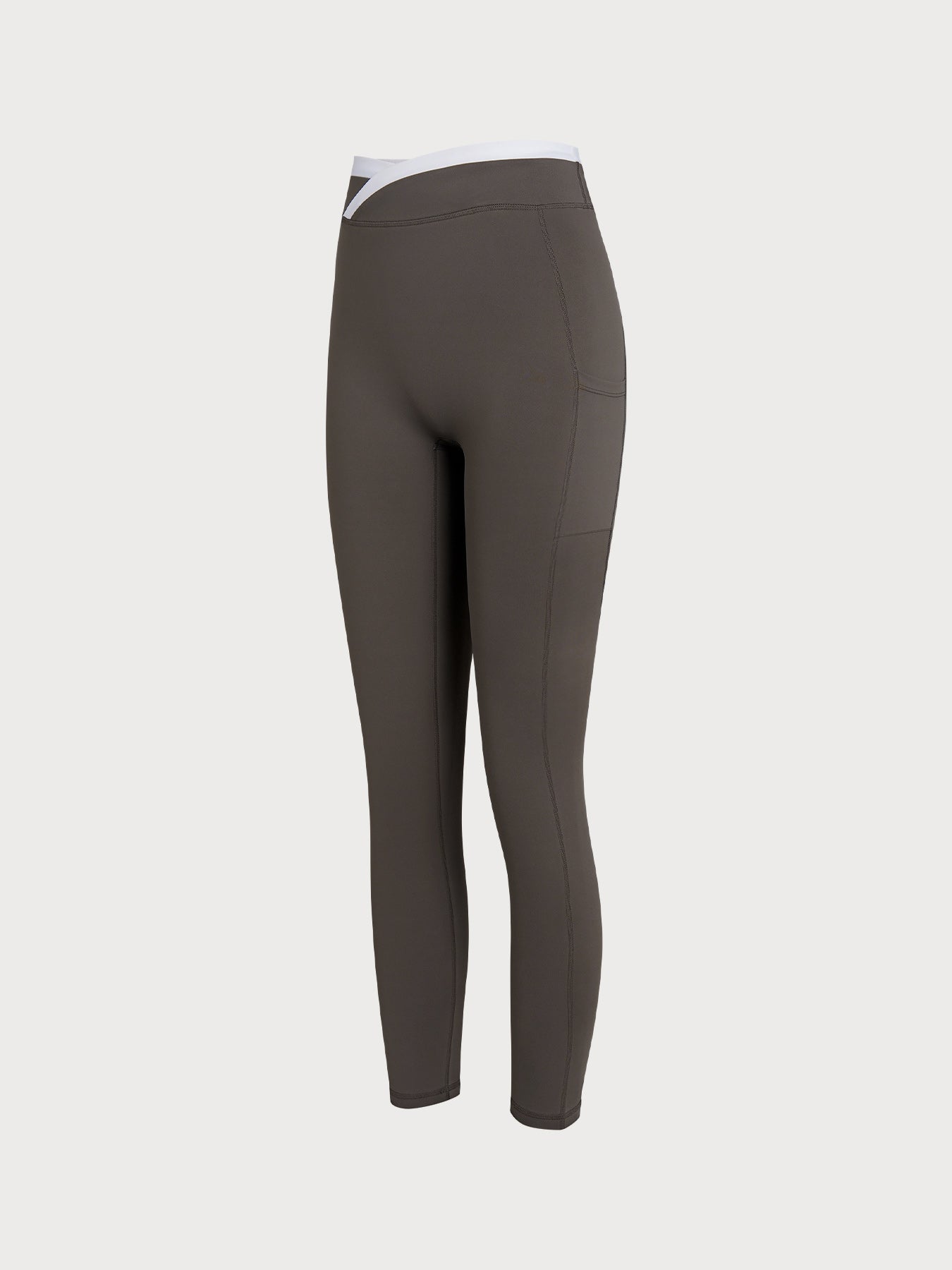 Women's Knitted Nylon Sports Leggings Sustainable Yoga Bottoms - BERLOOK