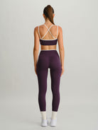 Women's Knitted Nylon Sports Leggings Sustainable Yoga Bottoms - BERLOOK