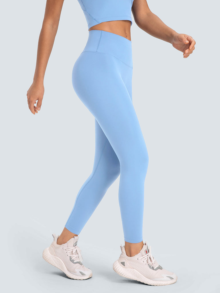 Women's Knitted Nylon Sports Leggings Sustainable Yoga Bottoms - BERLOOK