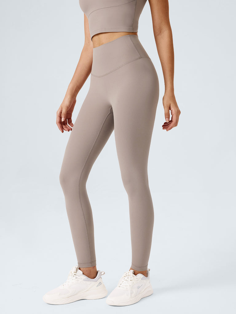 Women's Knitted Nylon Sports Leggings Sustainable Yoga Bottoms - BERLOOK