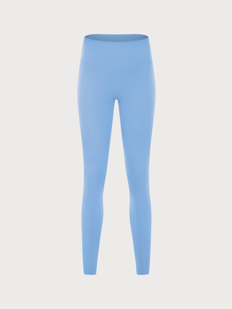Women's Knitted Nylon Sports Leggings Sustainable Yoga Bottoms - BERLOOK