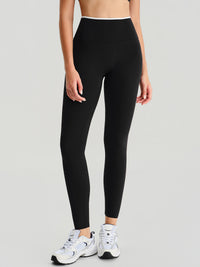 Women's Knitted Nylon Sports Leggings Sustainable Yoga Bottoms - BERLOOK