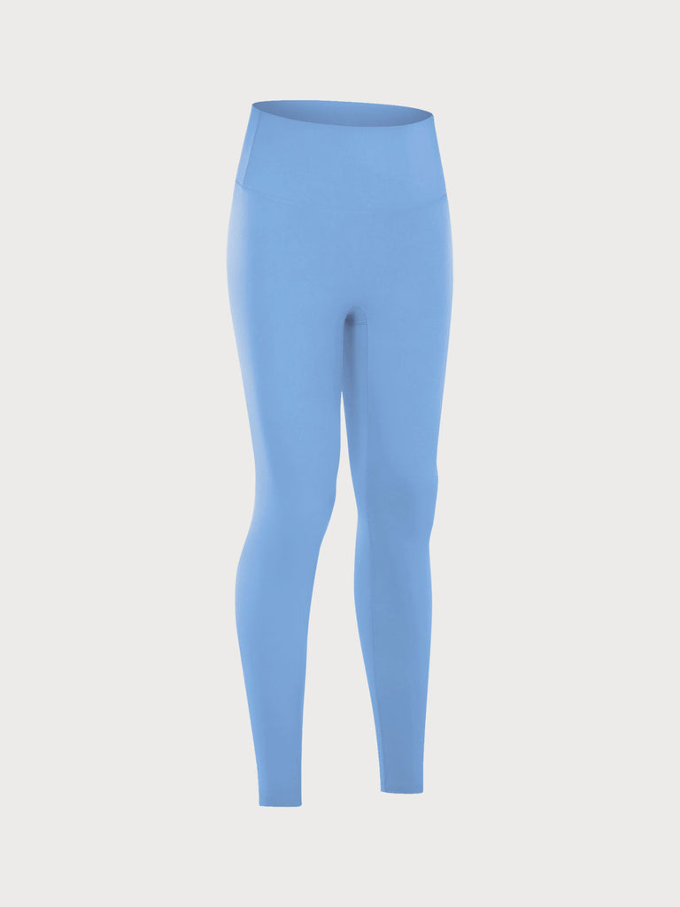 Women's Knitted Nylon Sports Leggings Sustainable Yoga Bottoms - BERLOOK