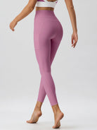Women's Knitted Nylon Sports Leggings Sustainable Yoga Bottoms - BERLOOK