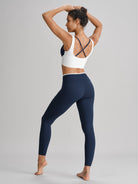Women's Knitted Nylon Sports Leggings Sustainable Yoga Bottoms - BERLOOK