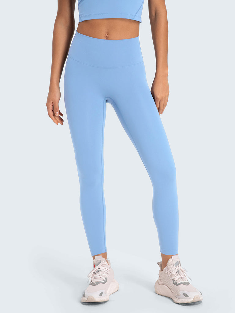 Women's Knitted Nylon Sports Leggings Sustainable Yoga Bottoms - BERLOOK