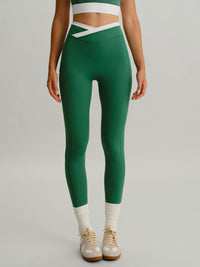 Women's Knitted Nylon Sports Leggings Sustainable Yoga Bottoms - BERLOOK