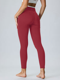 Women's Knitted Nylon Sports Leggings Sustainable Yoga Bottoms - BERLOOK