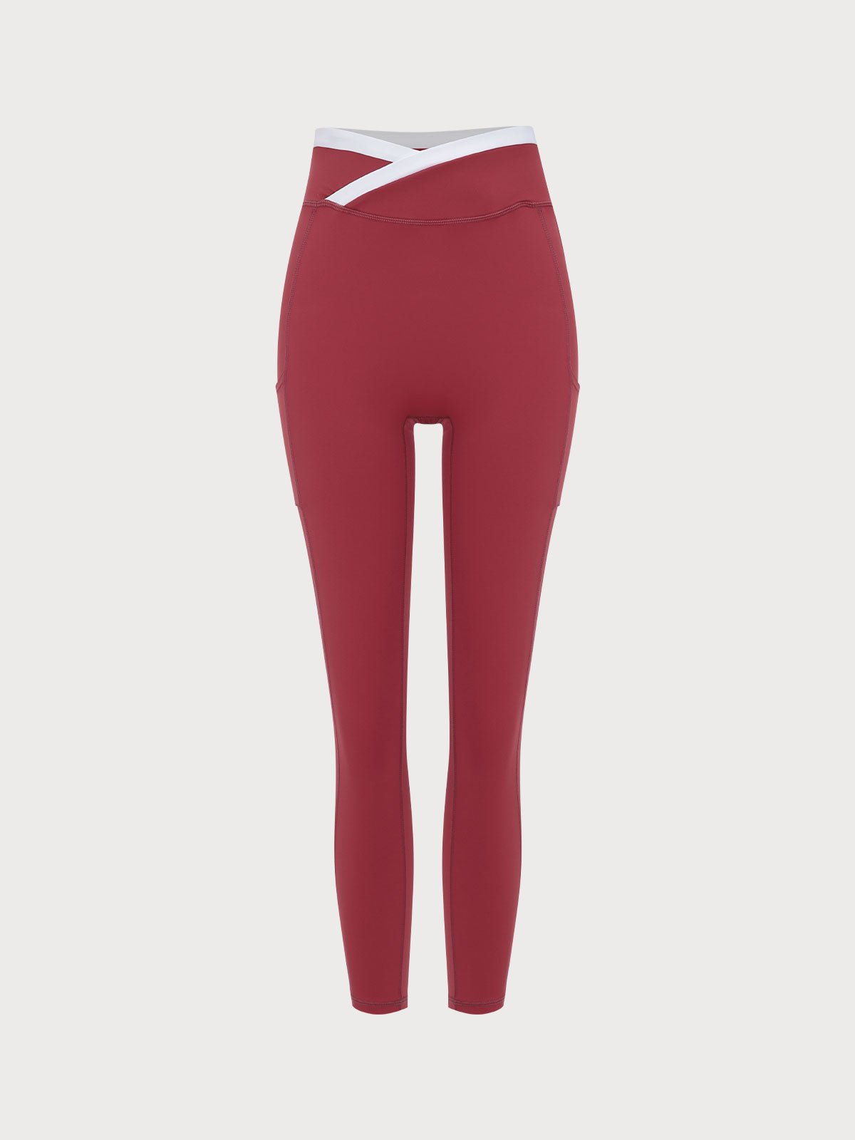 Women's Knitted Nylon Sports Leggings Sustainable Yoga Bottoms - BERLOOK