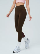 Women's Knitted Nylon Sports Leggings Sustainable Yoga Bottoms - BERLOOK