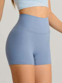 Women's Knitted Nylon Sports Shorts Sustainable Yoga Bottoms - BERLOOK