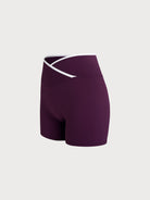 Women's Knitted Nylon Sports Shorts Sustainable Yoga Bottoms - BERLOOK
