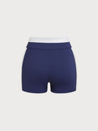 Women's Knitted Nylon Sports Shorts Sustainable Yoga Bottoms - BERLOOK