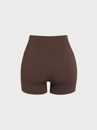 Women's Knitted Nylon Sports Shorts Sustainable Yoga Bottoms - BERLOOK
