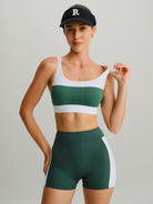 Women's Knitted Nylon Sports Shorts Sustainable Yoga Bottoms - BERLOOK