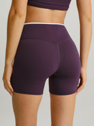 Women's Knitted Nylon Sports Shorts Sustainable Yoga Bottoms - BERLOOK