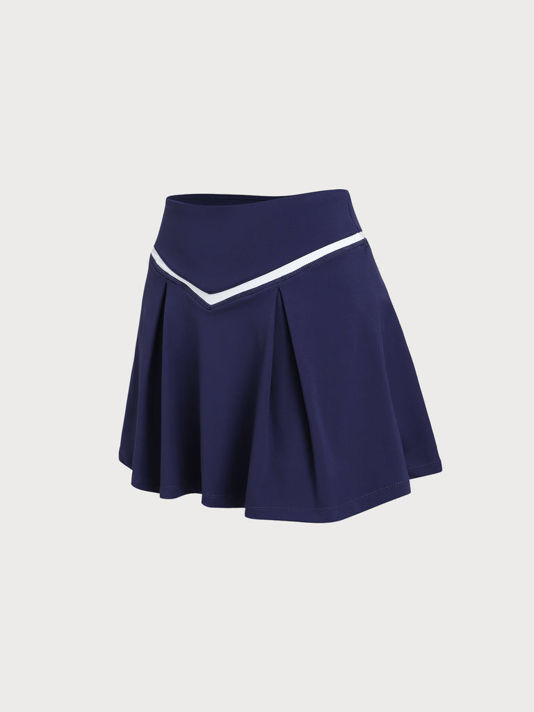 Women's Knitted Nylon Sports Skirt Sustainable Yoga Bottoms - BERLOOK