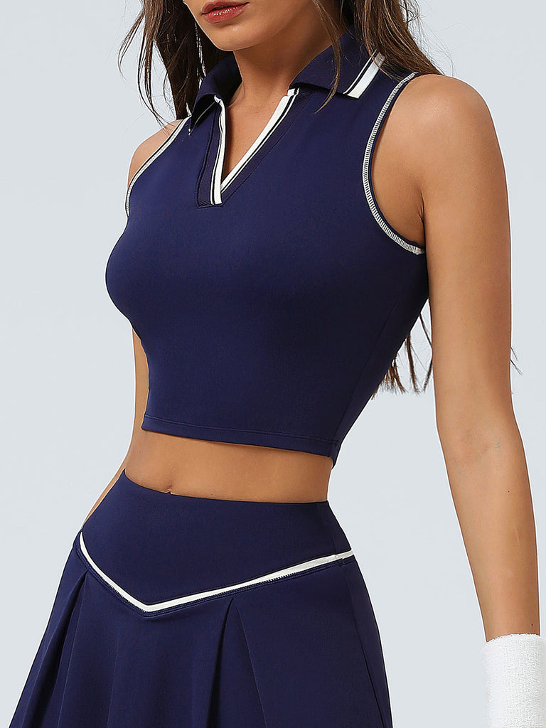 Women's Knitted Nylon Sports Skirt Sustainable Yoga Bottoms - BERLOOK