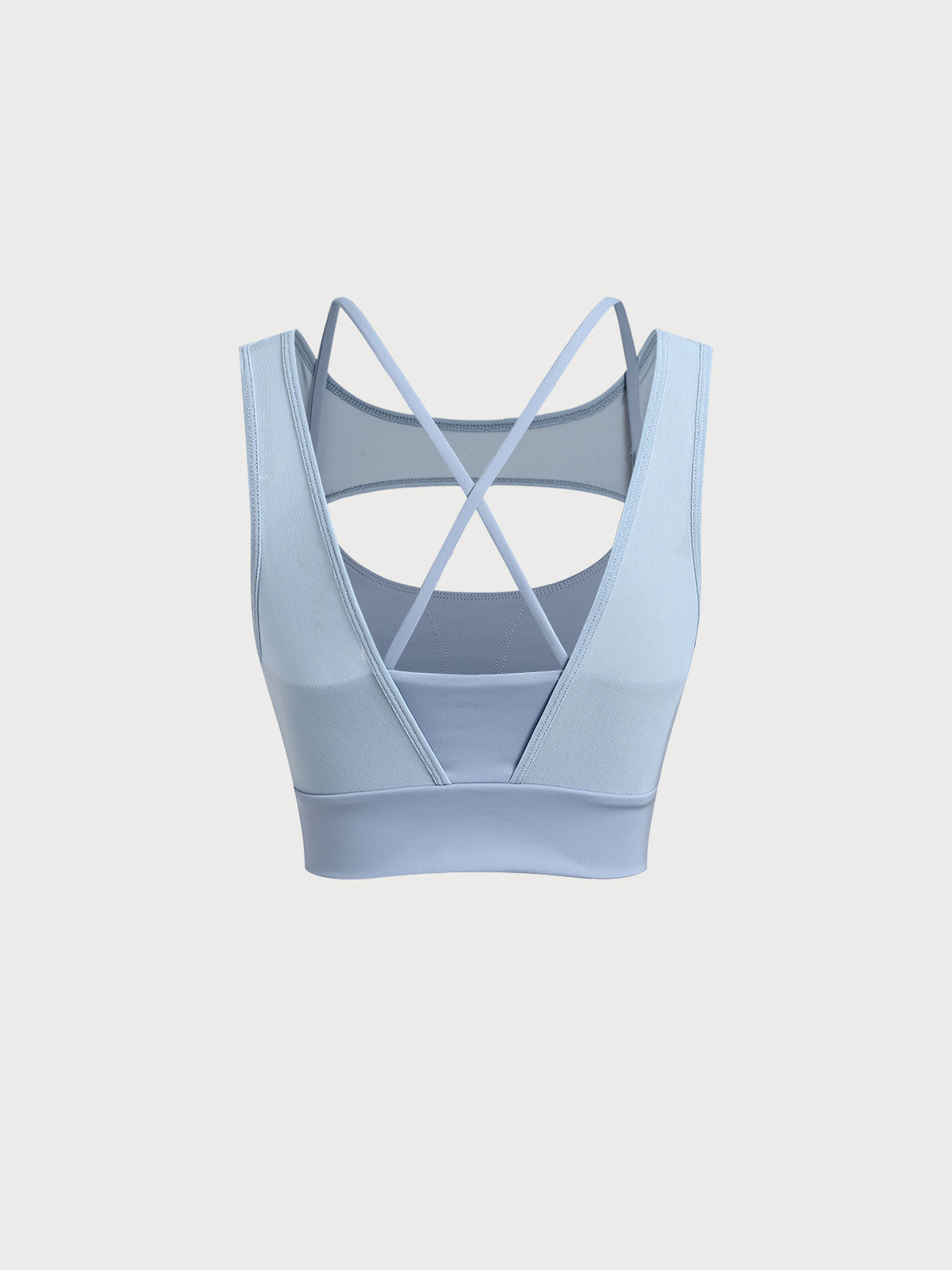 Women's Knitted Nylon Sports Tank Tops Sustainable Yoga Tops - BERLOOK