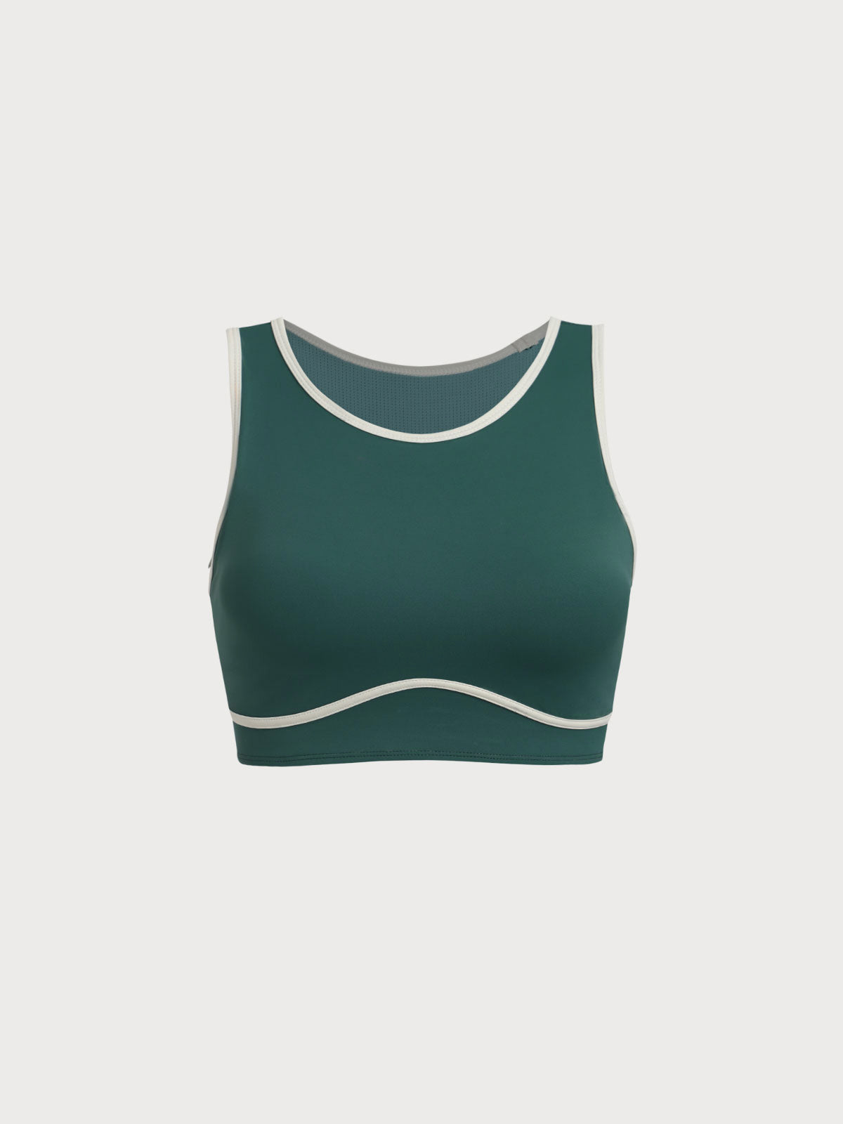 Women's Knitted Nylon Sports Tank Tops Sustainable Yoga Tops - BERLOOK