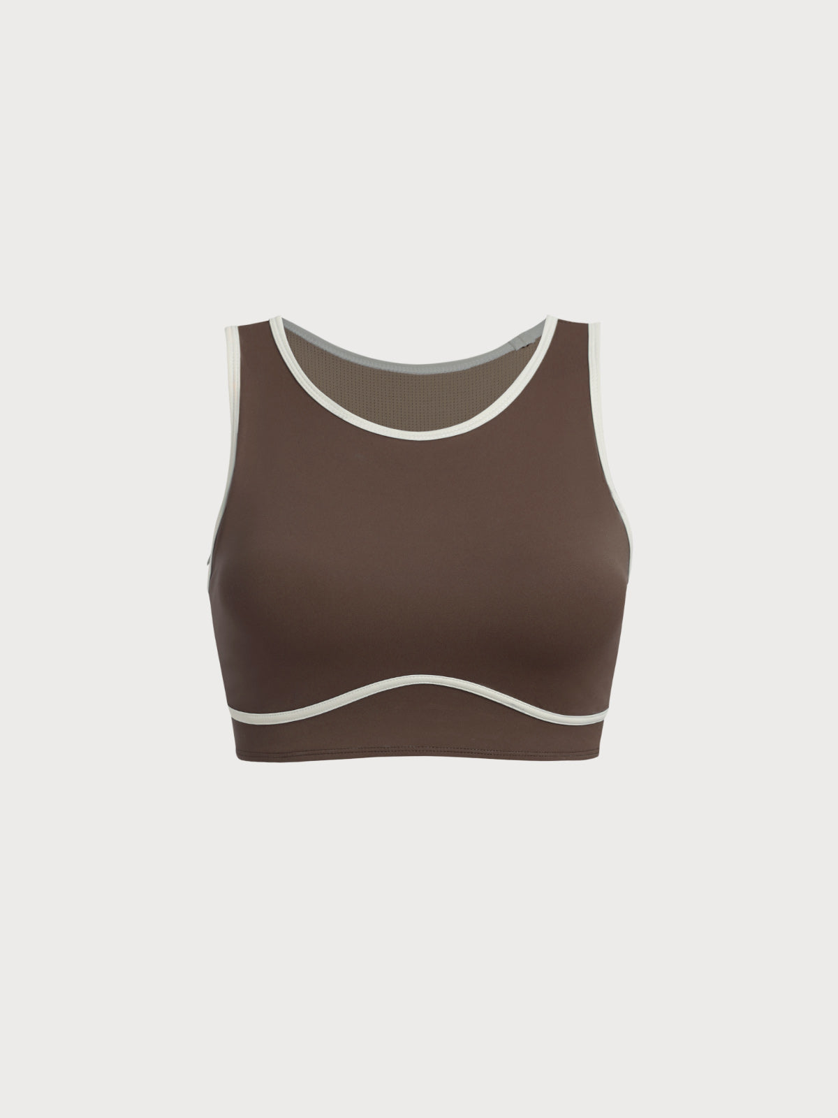 Women's Knitted Nylon Sports Tank Tops Sustainable Yoga Tops - BERLOOK
