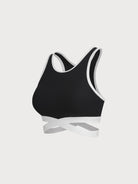 Women's Knitted Nylon Sports Tank Tops Sustainable Yoga Tops - BERLOOK