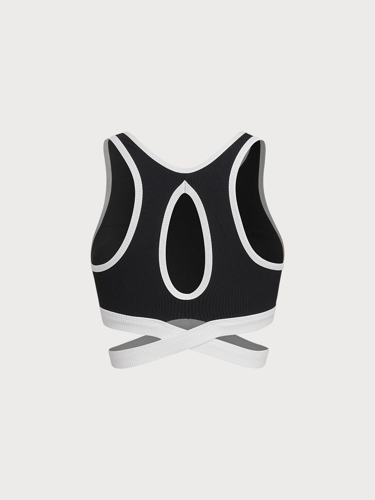 Women's Knitted Nylon Sports Tank Tops Sustainable Yoga Tops - BERLOOK