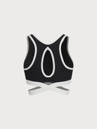 Women's Knitted Nylon Sports Tank Tops Sustainable Yoga Tops - BERLOOK
